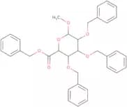 Methyl 2,3,4-tri-O-benzyl-α-D-glucuronide benzyl ester