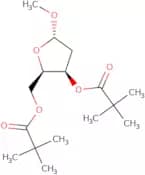 Methyl 2-deoxy-3,5-di-O-pivaloyl-a-D-ribofuranoside