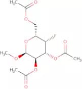 Methyl 2,3,6-tri-O-acetyl-4-deoxy-4-fluoro-a-D-galactopyranoside
