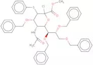 Methyl 5-acetamido-4,7,8,9-tetra-O-benzyl-2-chloro-2,3,5-trideoxy-3-phenylthio-D-erytho-b-L-gluco-…