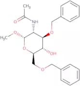 Methyl 2-acetamido-3,6-di-O-benzyl-2-deoxy-a-D-glucopyranoside