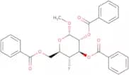 Methyl 2,3,6-tri-O-benzoyl-4-deoxy-4-fluoro-a-D-glucopyranoside