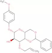 4-Methoxyphenyl 3-O-allyl-4,6-O-benzylidene-β-D-galactopyranoside
