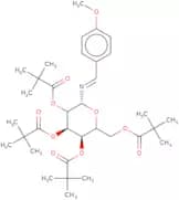 N-(4-Methoxybenzylidene)-2,3,4,6-tetra-O-pivaloyl-D-glucosamine