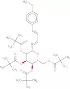 N-[(4'-Methoxyphenyl)-1-propenyl]imino-2,3,4,6-tetra-O-pivaloyl-D-glucopyranoside