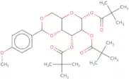 4,6-O-(4-Methoxybenzylidene)-1,2,3-tri-O-pivaloyl-a-D-mannopyranose