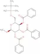 Methyl 2,3,4-tri-O-benzoyl-6-O-tert-butyldimethylsilyl-a-D-mannopyranoside