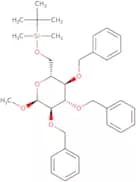 Methyl 2,3,4-tri-O-benzyl-6-O-tert-butyldimethylsilyl-a-D-glucopyranoside