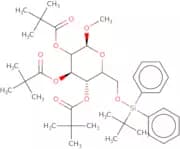 Methyl 6-O-tert-butyldiphenylsilyl-2,3,4-tri-O-pivaloyl-a-D-galactopyranoside