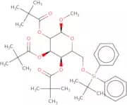 Methyl 6-O-tert-butyldiphenylsilyl-2,3,4-tri-O-pivaloyl-a-D-mannopyranoside