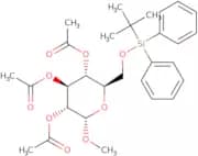 Methyl 2,3,4-tri-O-acetyl-6-O-tert-butyldiphenylsilyl-a-D-glucopyranoside