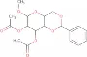 Methyl 2,3-di-O-acetyl-4,6-O-benzylidene-a-D-mannopyranoside