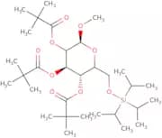 Methyl 2,3,4-tri-O-pivaloyl-6-O-triisopropylsilyl-a-D-galactopyranoside