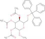 Methyl 2,3,4-tri-O-acetyl-6-O-trityl-a-D-galactopyranoside