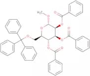 Methyl 2,3,4-tri-O-benzoyl-6-O-trityl-a-D-mannopyranoside