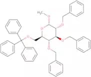 Methyl 2,3,4-tri-O-benzyl-6-O-trityl-a-D-glucopyranoside