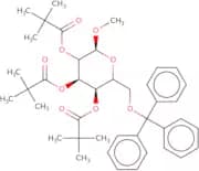 Methyl 2,3,4-tri-O-pivaloyl-6-O-trityl-a-D-mannopyranoside