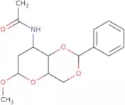 Methyl 3-acetamido-4,6-O-benzylidene-2,3-dideoxy-a-D-ribo-hexopyranoside