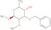 Methyl 3-O-benzyl-6-deoxy-2-O-methyl-a-D-galactopyranoside