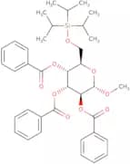 Methyl 2,3,4-tri-O-benzoyl-6-O-triisopropylsilyl-a-D-glucopyranoside