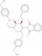 4-Methoxyphenyl 2-deoxy-3-benzyl-4,6-O-(4-methoxybenzylidene)-2-phthalimido-β-D-glucopyranoside
