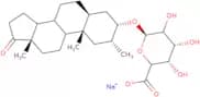 2-a-Methyl-5-a-androstan-3-a-ol-17-one glucuronide