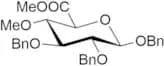 Methyl (benzyl 2,3-di-O-benzyl-4-O-methyl-β-D-glucopyranoside)uronate