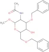 Methyl 2-acetamido-3,6-di-O-benzyl-2-deoxy-b-D-glucopyranoside