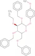 4-Methoxyphenyl-3-O-allyl-2,4,6-tri-O-benzyl-β-D-galactopyranoside