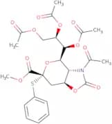 Methyl 5-Acetamido-7,8,9-tri-O-acetyl-5-N,4-O-carbonyl-3,5-dideoxy-2-S-phenyl-2-thio-D-glycero-b-D…