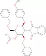 4-Methoxyphenyl 4-O-Acetyl-3,6-di-O-benzyl-2-deoxy-2-phthalimido-b-D-glucopyranoside