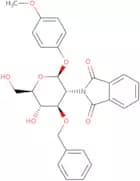4-Methoxyphenyl 3-O-benzyl-2-deoxy-2-phthalimido-b-D-glucopyranoside
