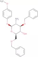 4-Methoxyphenyl 2-amino-3,6-di-O-benzyl-2-deoxy-b-D-glucopyranoside