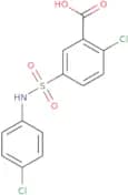 2-Chloro-5-[(4-chlorophenyl)sulfamoyl]benzoic acid