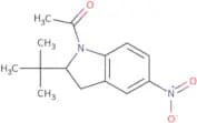 1-(2-(tert-Butyl)-5-nitroindolin-1-yl)ethanone
