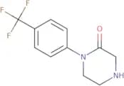1-[4-(Trifluoromethyl)phenyl]piperazin-2-one hydrochloride