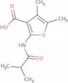 4,5-Dimethyl-2-(2-methylpropanamido)thiophene-3-carboxylic acid