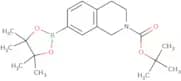 7-(4,4,5,5-Tetramethyl-[1,3,2]dioxaborolan-2-yl)-3,4-dihydro-1H-isoquinoline-2-carboxylic Acid ter…
