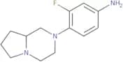 3-Fluoro-4-{octahydropyrrolo[1,2-a]piperazin-2-yl}aniline