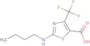 2-(Butylamino)-4-(trifluoromethyl)-1,3-thiazole-5-carboxylic acid