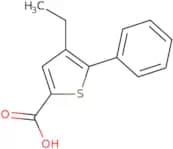 4-Ethyl-5-phenylthiophene-2-carboxylic acid
