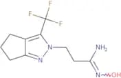 N'-Hydroxy-3-[3-(trifluoromethyl)-2H,4H,5H,6H-cyclopenta[C]pyrazol-2-yl]propanimidamide