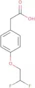 2-[4-(2,2-Difluoroethoxy)phenyl]acetic acid
