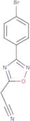 2-[3-(4-Bromophenyl)-1,2,4-oxadiazol-5-yl]acetonitrile