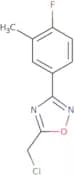 5-(Chloromethyl)-3-(4-fluoro-3-methylphenyl)-1,2,4-oxadiazole