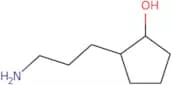 2-(3-Aminopropyl)cyclopentan-1-ol