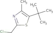 5-tert-Butyl-2-(chloromethyl)-4-methyl-1,3-thiazole