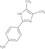 4-(4,5-Dimethyl-1H-imidazol-2-yl)aniline