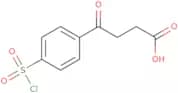 4-[4-(Chlorosulfonyl)phenyl]-4-oxobutanoic acid