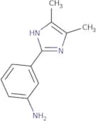3-(4,5-Dimethyl-1H-imidazol-2-yl)aniline
